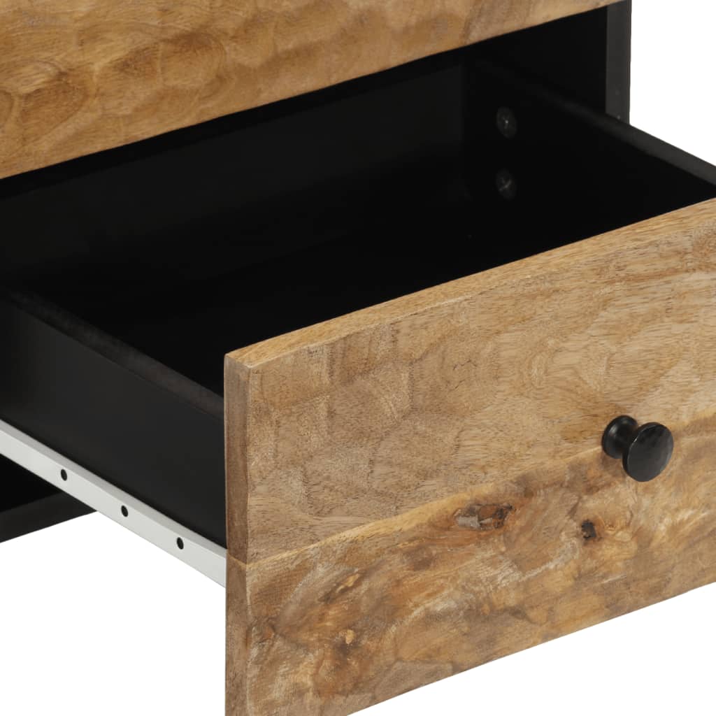 Bedside cabinets, 2 pcs., 40x33x46cm, solid mango wood