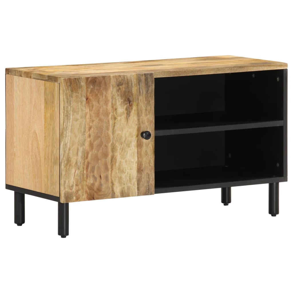 TV cabinet, 80x31x46cm, solid mango wood