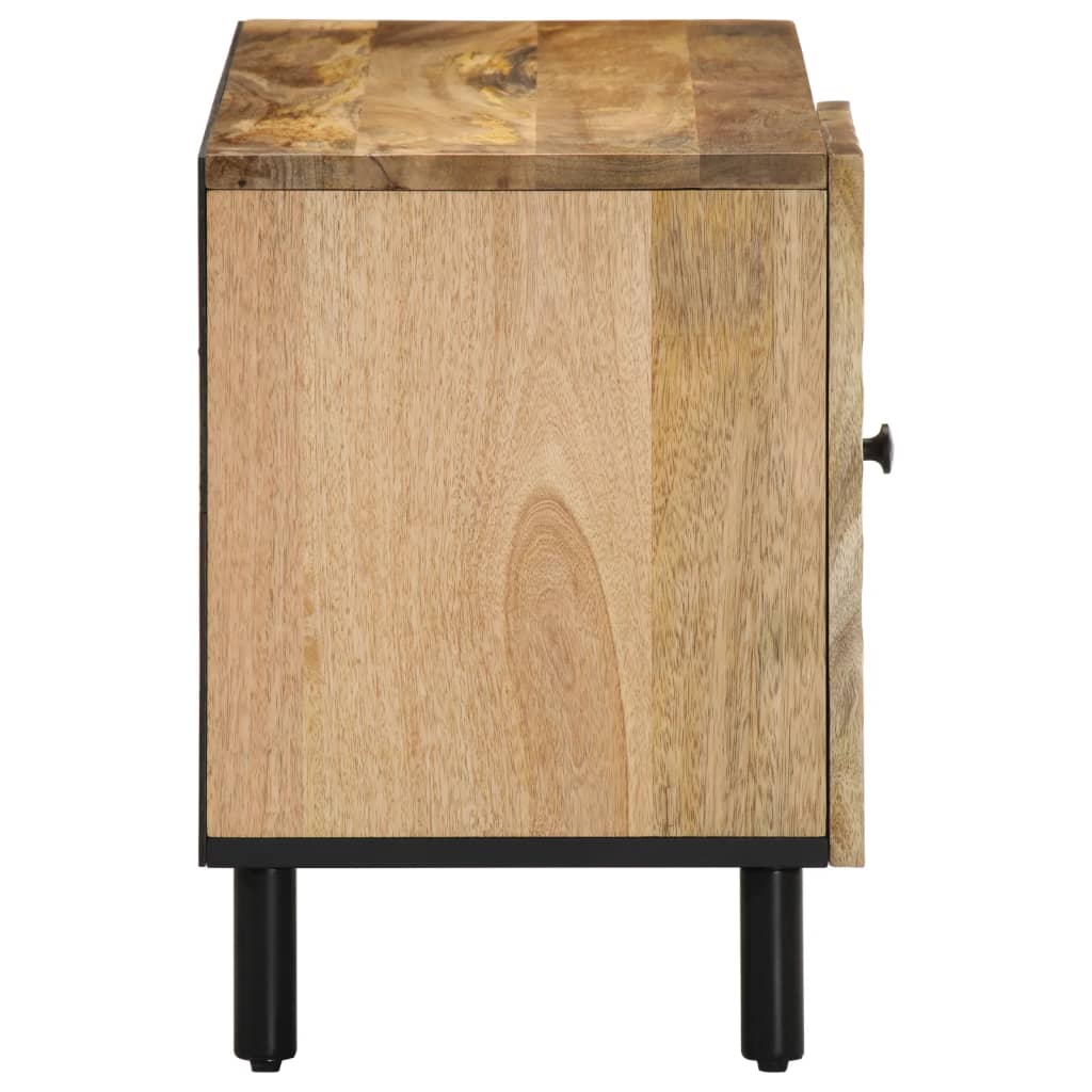 TV cabinet, 80x31x46cm, solid mango wood