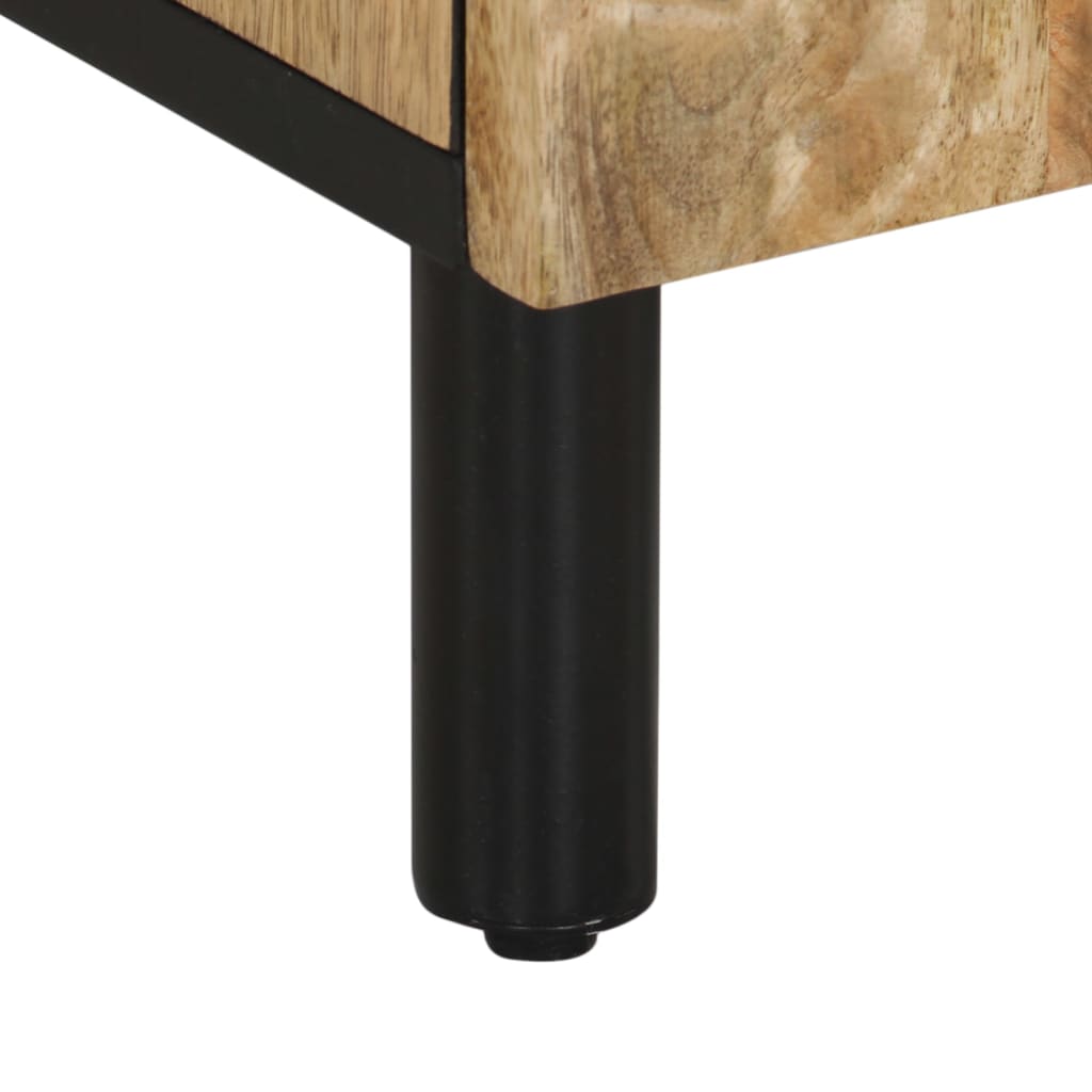 TV cabinet, 80x31x46cm, solid mango wood