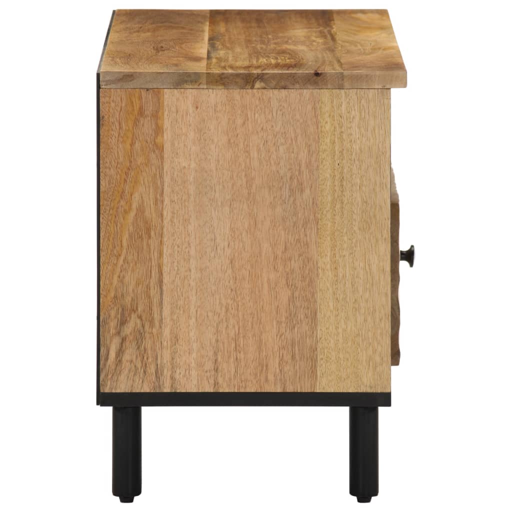TV cabinet, 80x33x46cm, solid mango wood