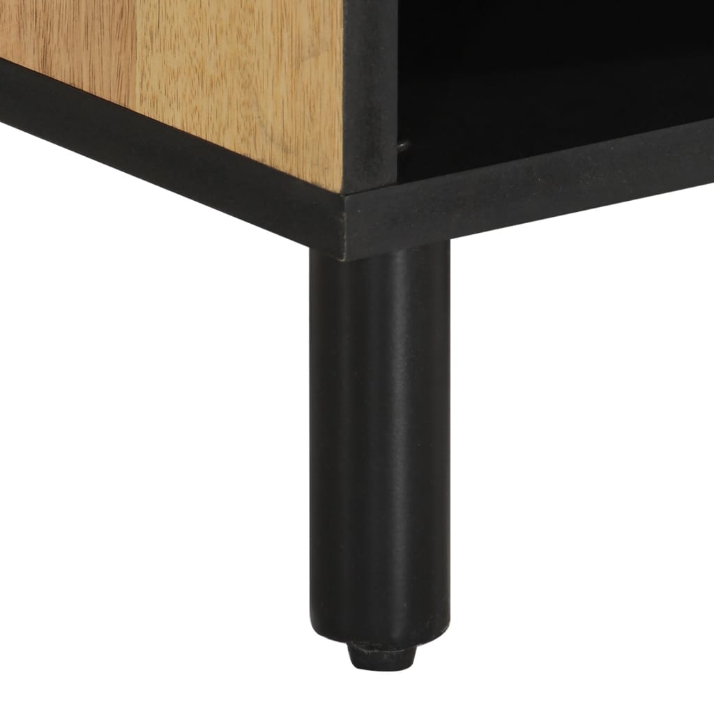 TV cabinet, 80x33x46cm, solid mango wood