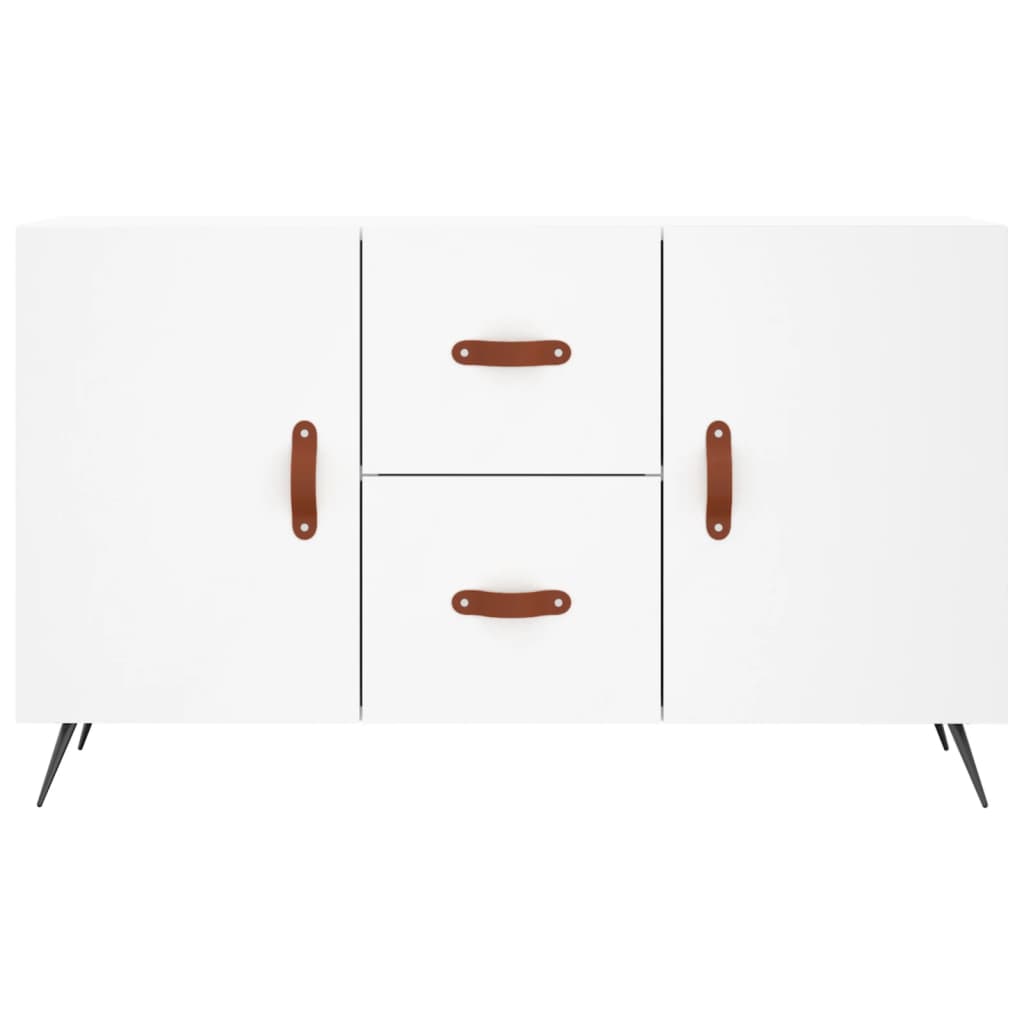 Side cabinet, white, 100x36x60cm, engineered wood