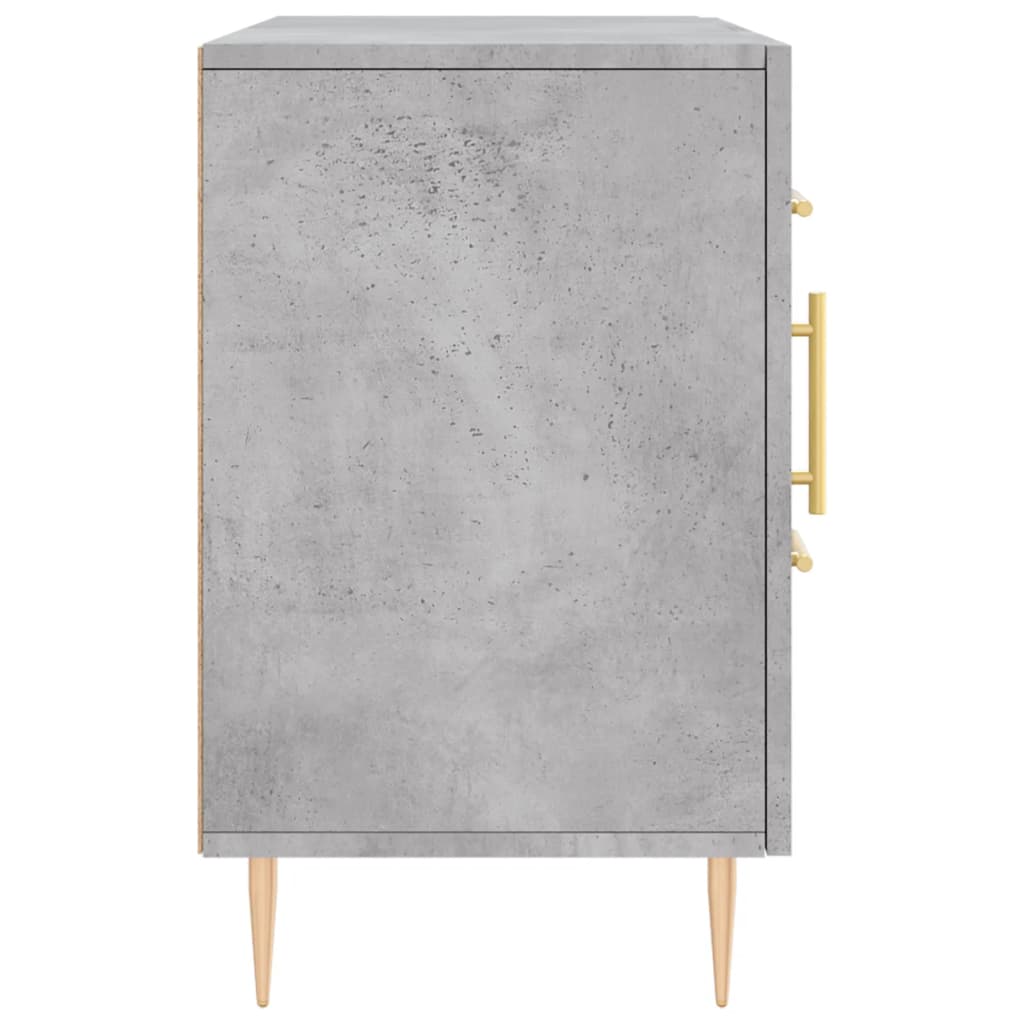 Side cabinet, concrete gray, 100x36x60cm, engineered wood