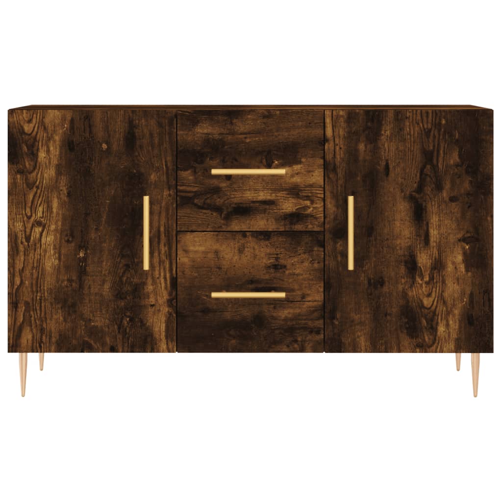 Sānu skapītis, dūmu ozols, 100x36x60cm, apstrādāta koksne