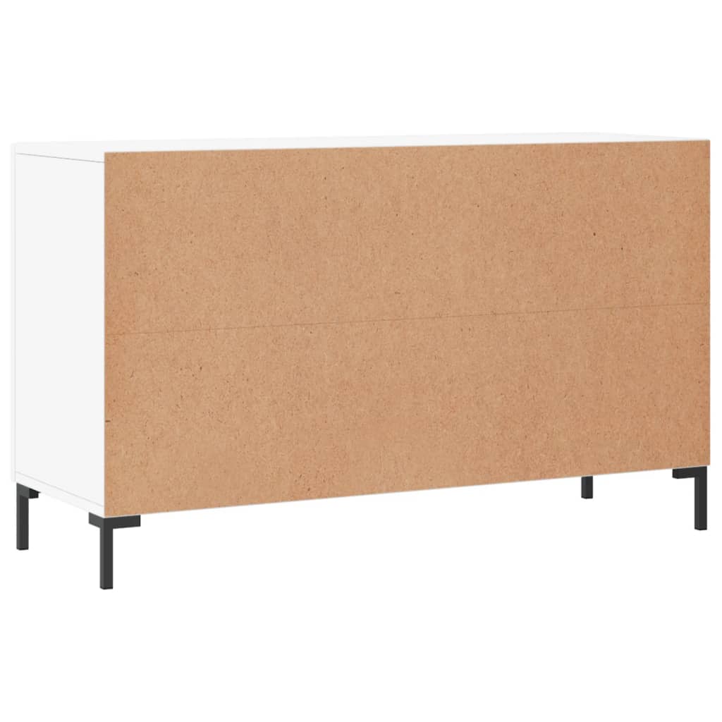 Side cabinet, white, 100x36x60cm, engineered wood