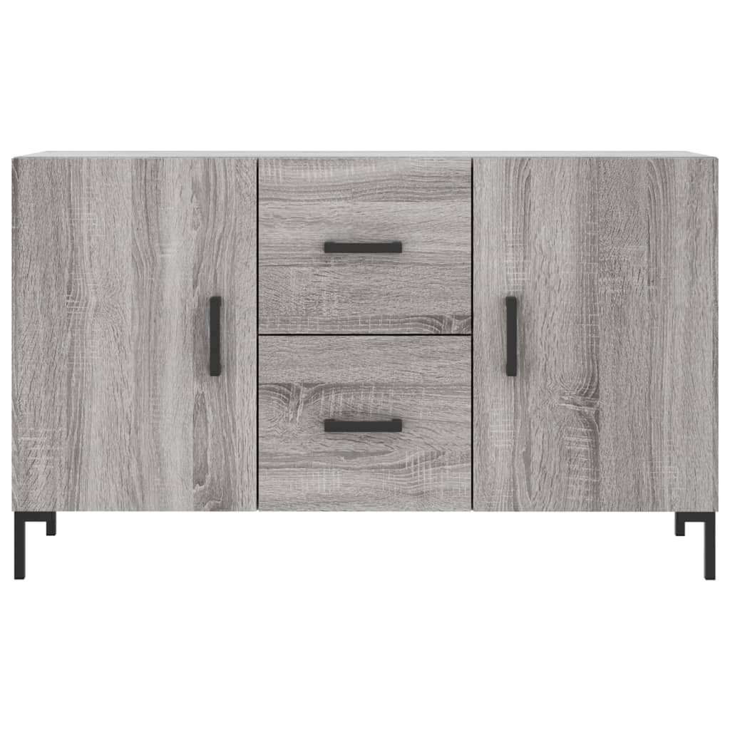 Sānu skapītis, pelēks ozols, 100x36x60cm, apstrādāta koksne