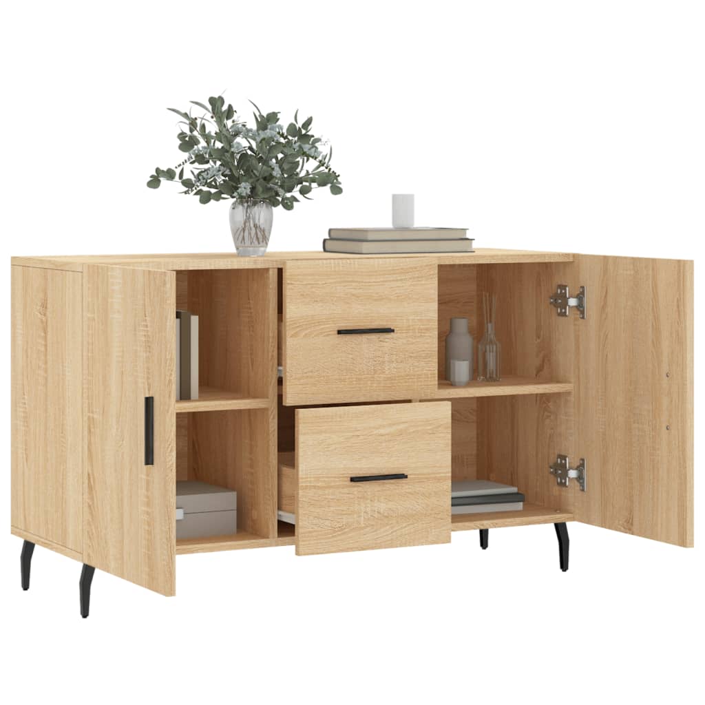 Sideboard, Sonoma oak, 100x36x60 cm, engineered wood