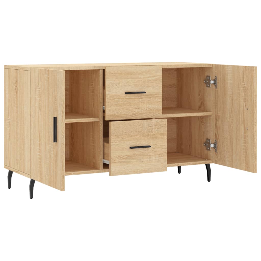 Sideboard, Sonoma oak, 100x36x60 cm, engineered wood