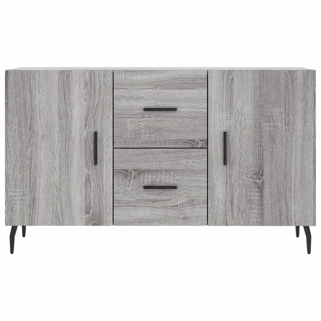 Sānu skapītis, pelēks ozols, 100x36x60cm, apstrādāta koksne