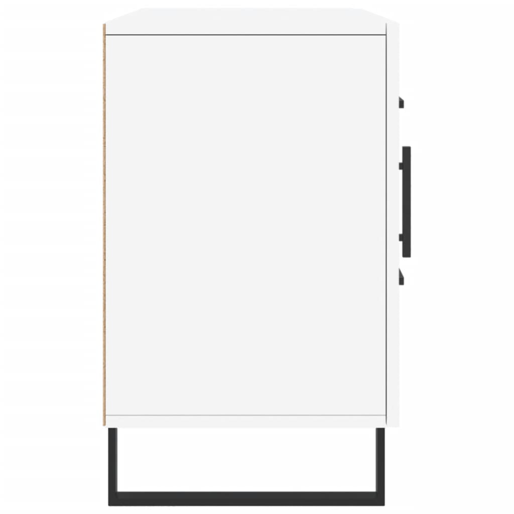 Side cabinet, white, 100x36x60cm, engineered wood