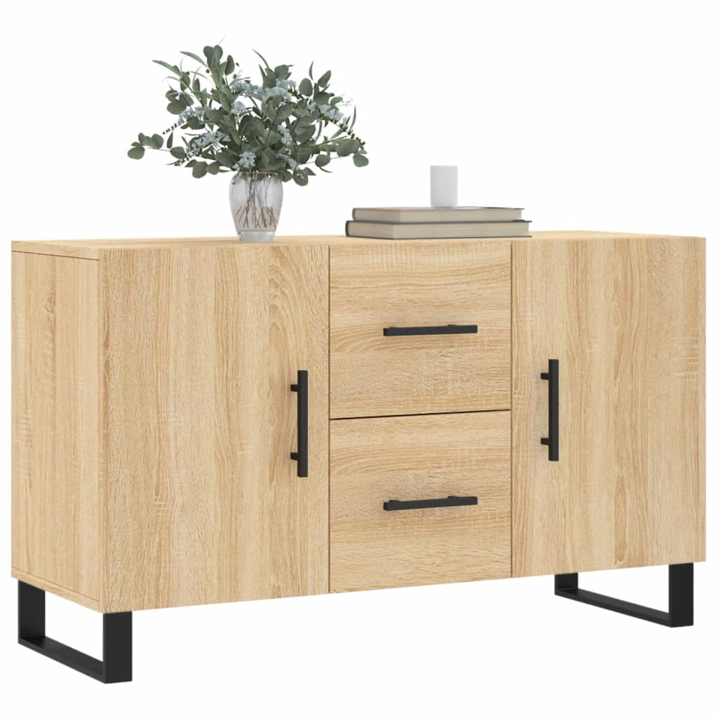 Sideboard, Sonoma oak, 100x36x60 cm, engineered wood