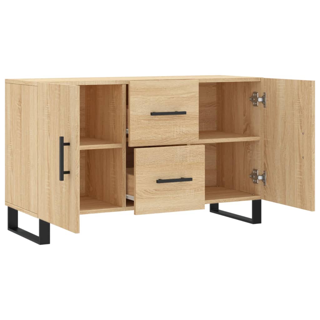 Sideboard, Sonoma oak, 100x36x60 cm, engineered wood