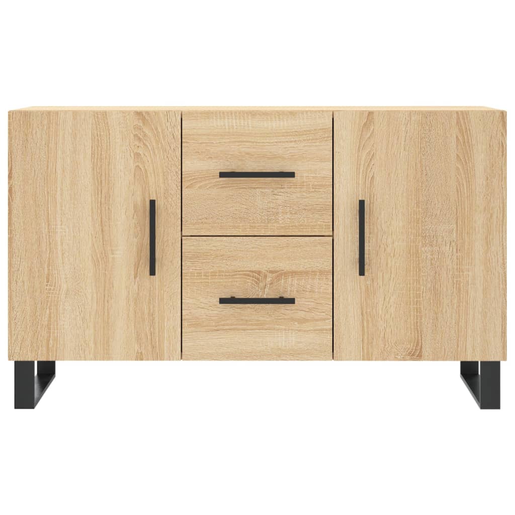 Sideboard, Sonoma oak, 100x36x60 cm, engineered wood