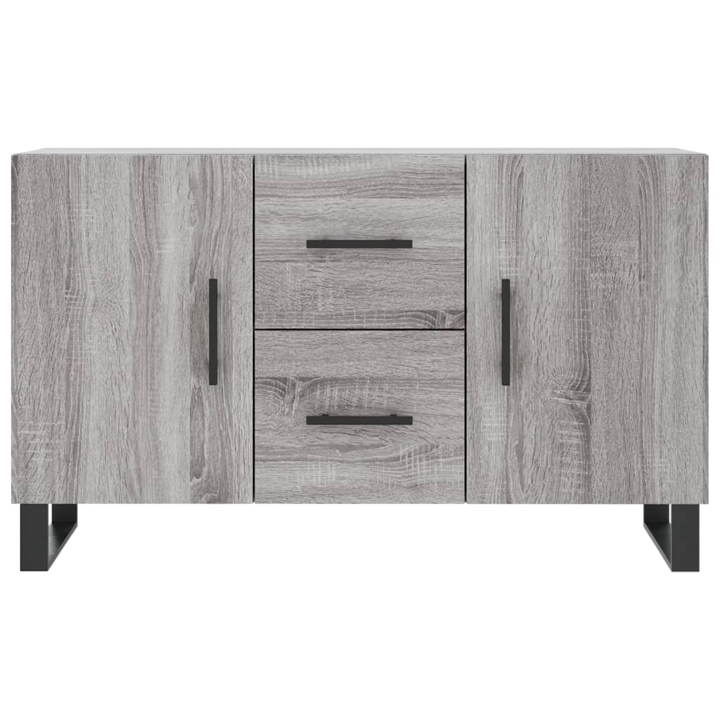 Sānu skapītis, pelēks ozols, 100x36x60cm, apstrādāta koksne