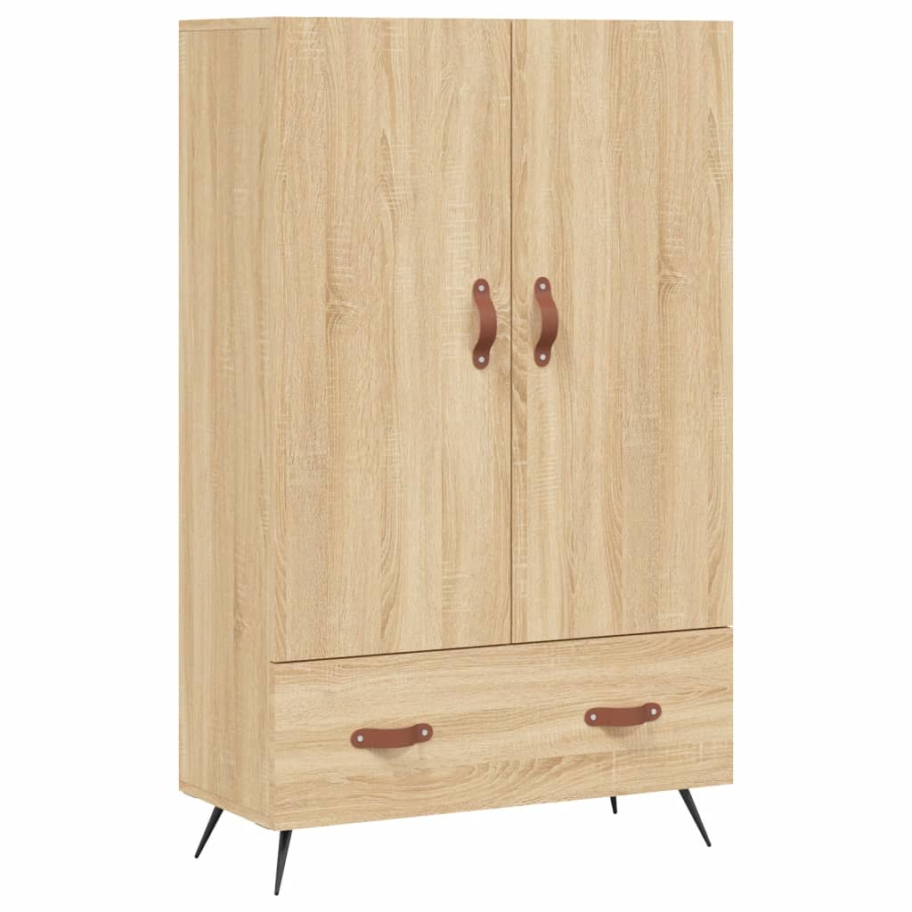 Kumode, sonomas ozolkoka krāsā, 69,5x31x115cm, apstrādāta koksne