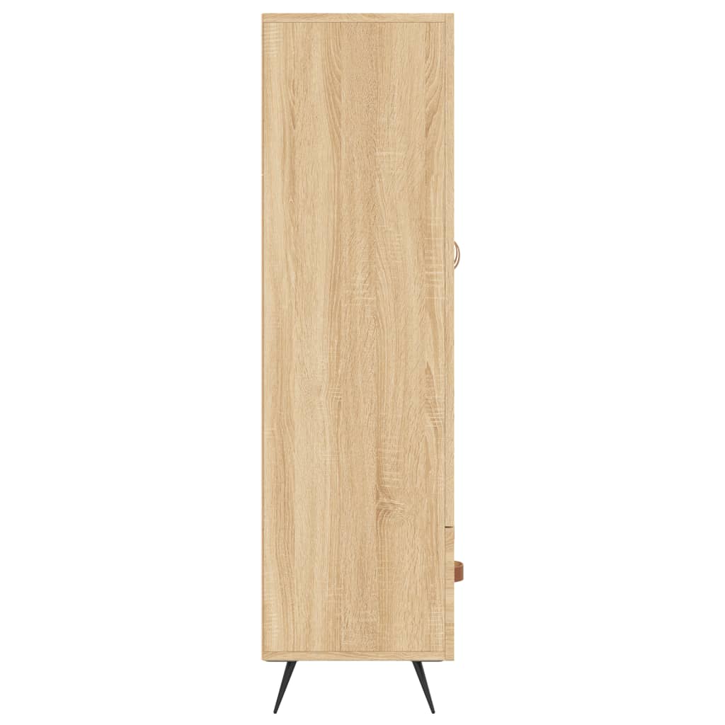 Kumode, sonomas ozolkoka krāsā, 69,5x31x115cm, apstrādāta koksne