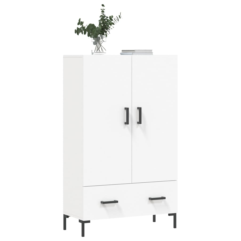 Kumode, balta, 69,5x31x115cm, apstrādāta koksne