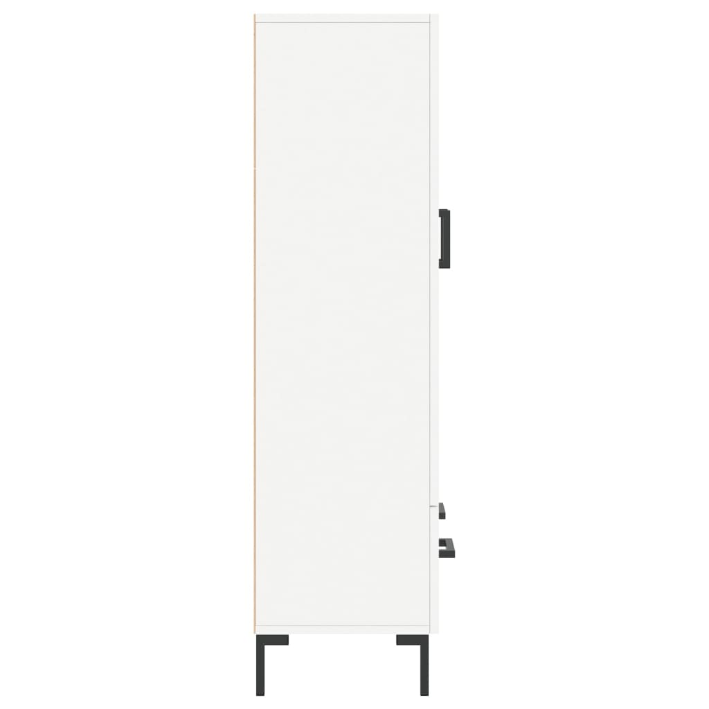 Kumode, balta, 69,5x31x115cm, apstrādāta koksne