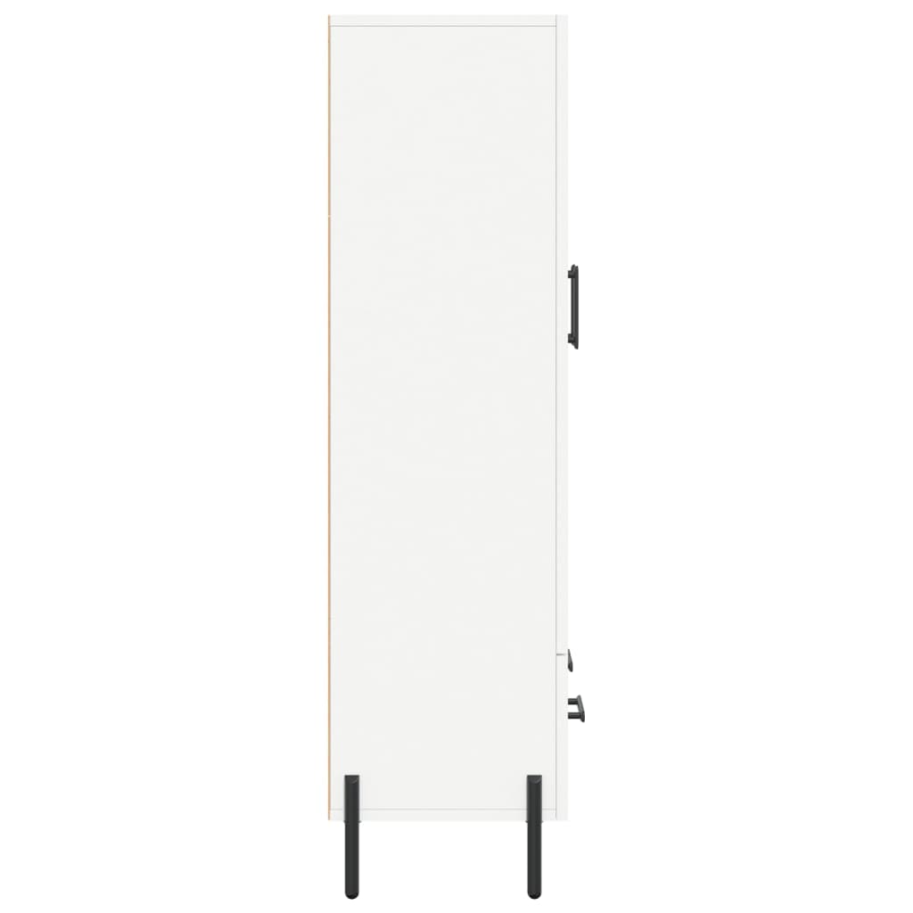 Kumode, balta, 69,5x31x115cm, apstrādāta koksne