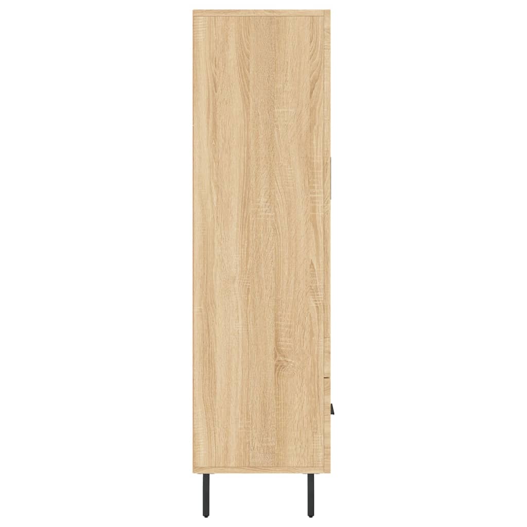Kumode, sonomas ozolkoka krāsā, 69,5x31x115cm, apstrādāta koksne