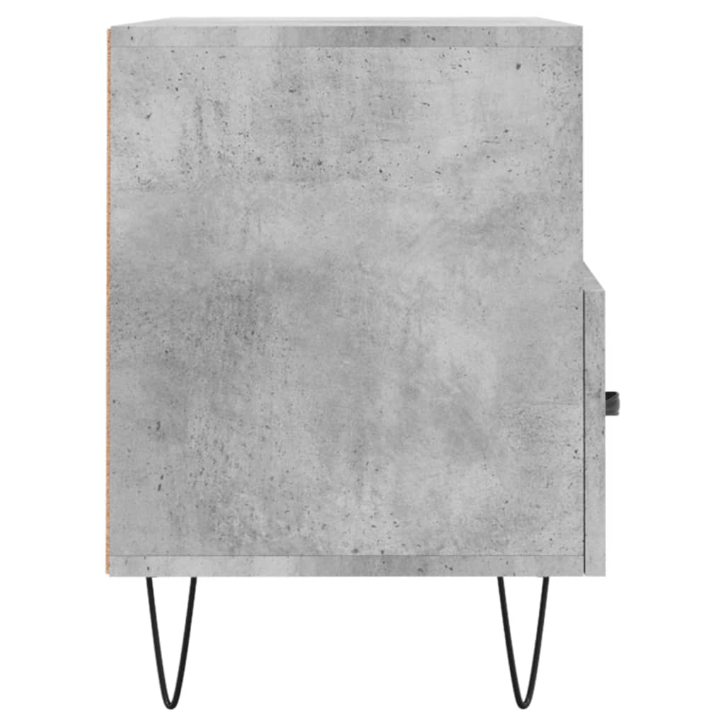 Televizoriaus spintelė, betono pilka, 80x36x50cm, mediena