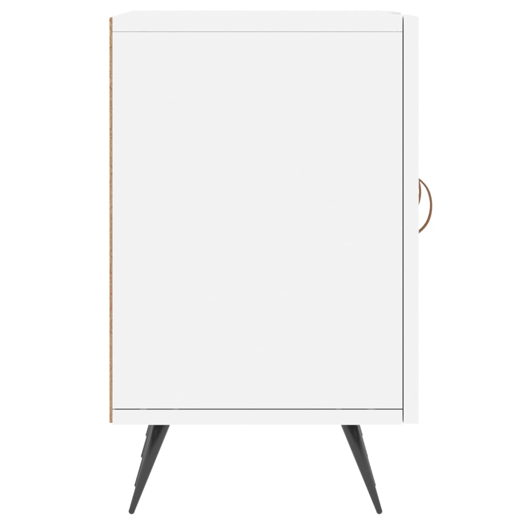 Televizora skapītis, balts, 150x30x50cm, apstrādāta koksne