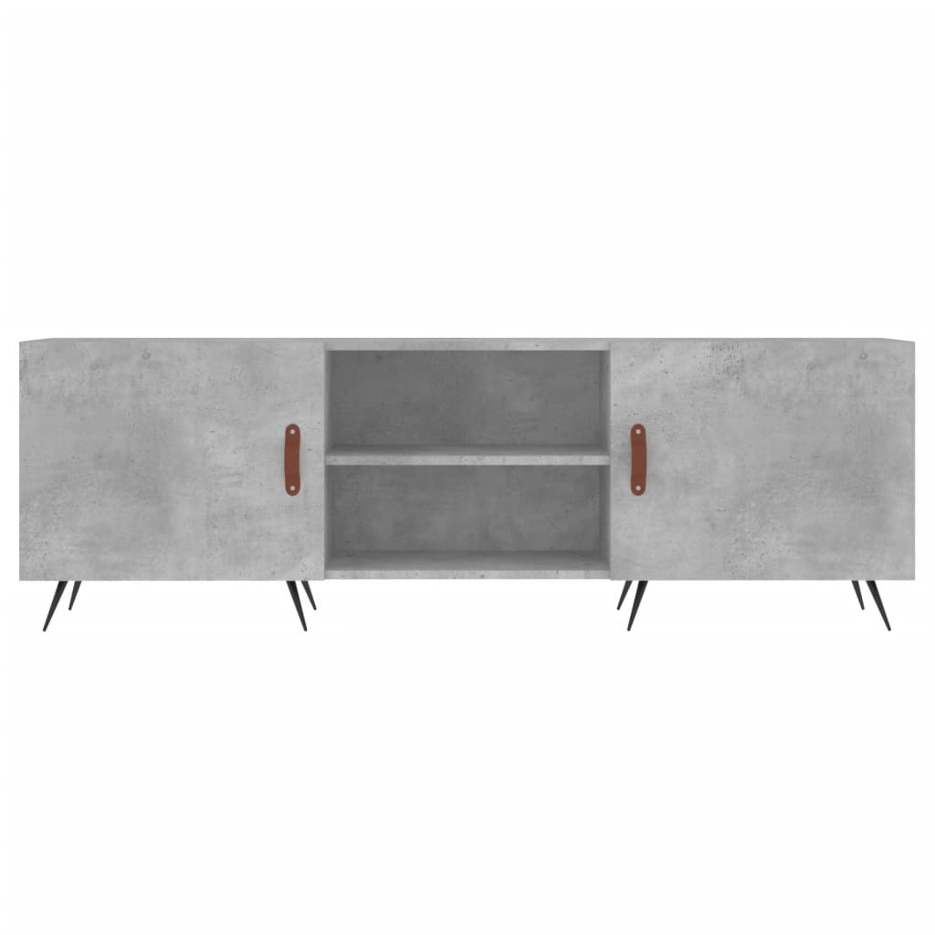 Televizoriaus spintelė, betono pilka, 150x30x50cm, mediena
