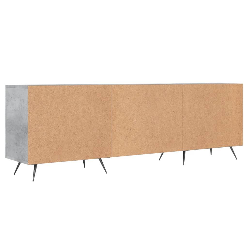 Televizoriaus spintelė, betono pilka, 150x30x50cm, mediena
