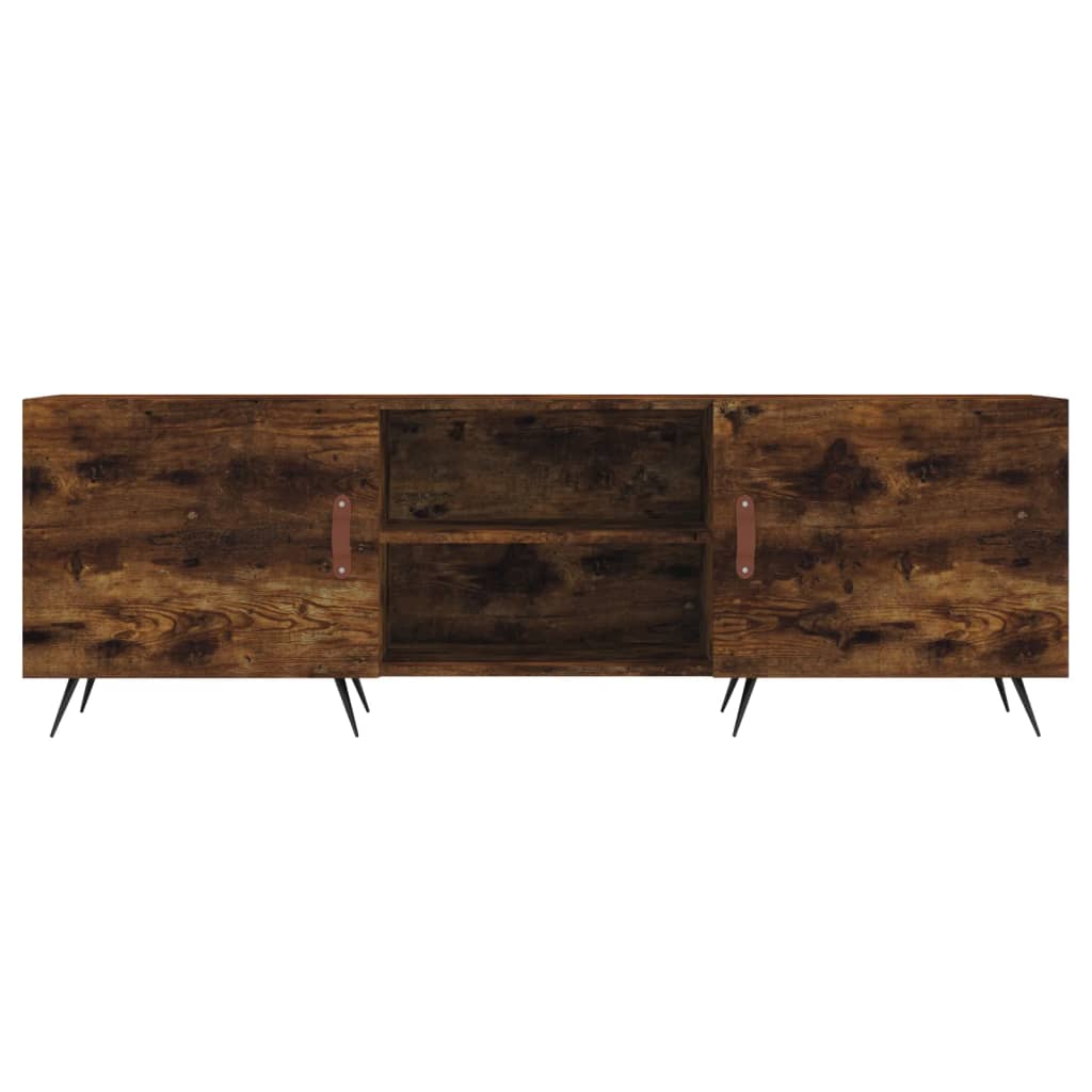 Televizoriaus spintelė, dūminio ąžuolo, 150x30x50cm, mediena