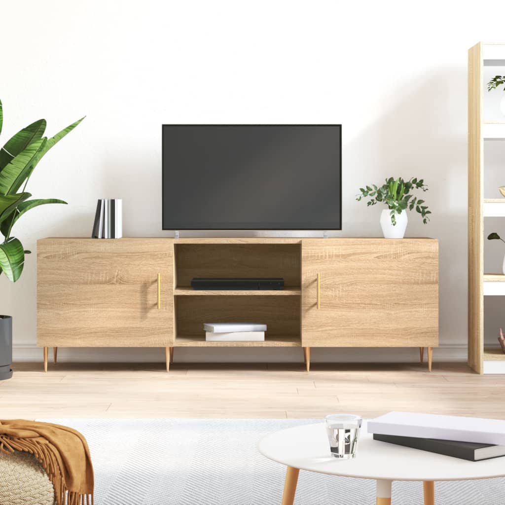 TV skapītis, ozols sonoma, 150x30x50cm, koks