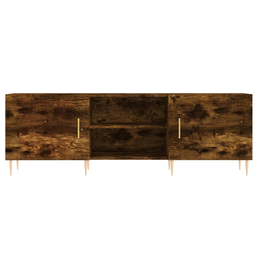 Televizora skapītis, dūmu ozols, 150x30x50cm, koks
