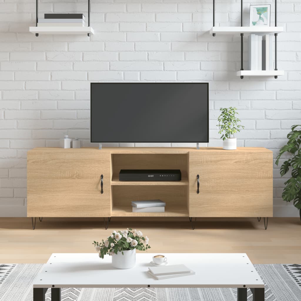 TV skapītis, ozols sonoma, 150x30x50cm, koks