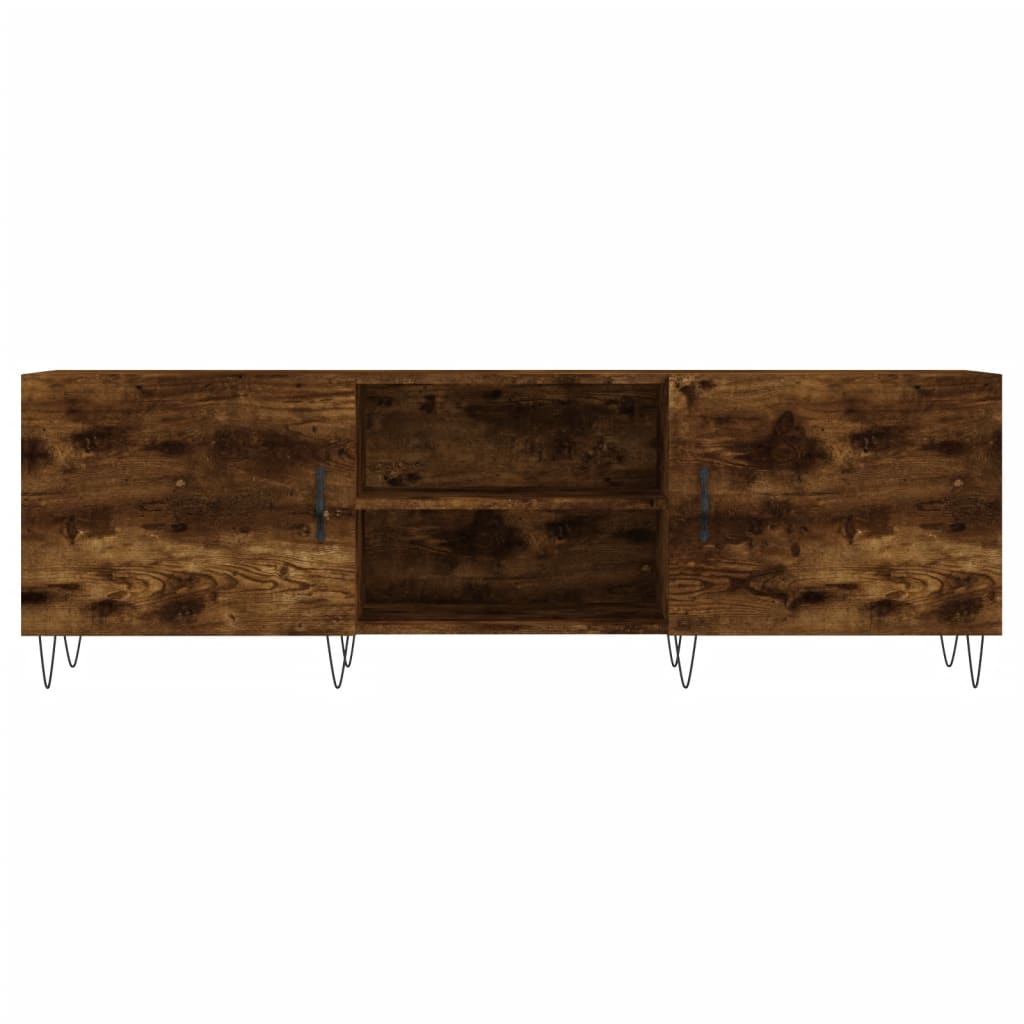 TV cabinet, smoked oak, 150x30x50cm, wood