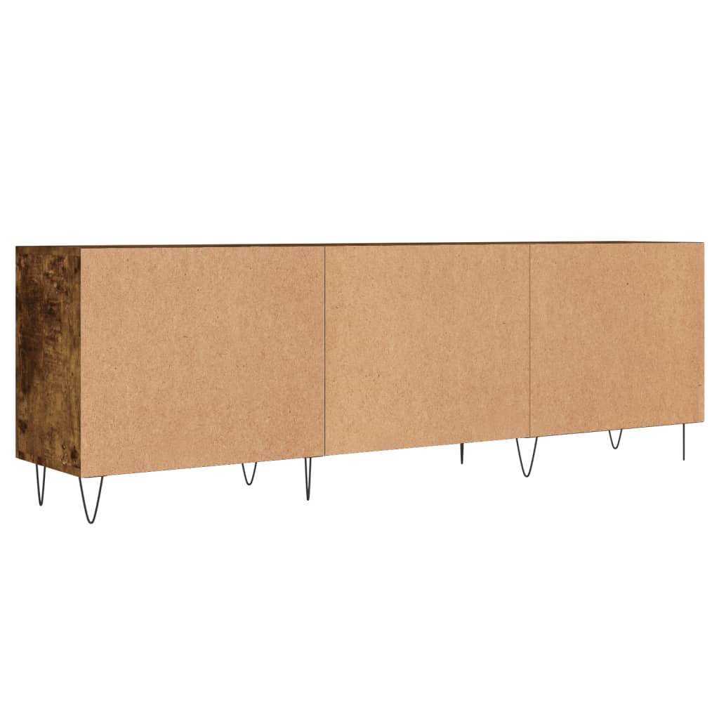 TV cabinet, smoked oak, 150x30x50cm, wood