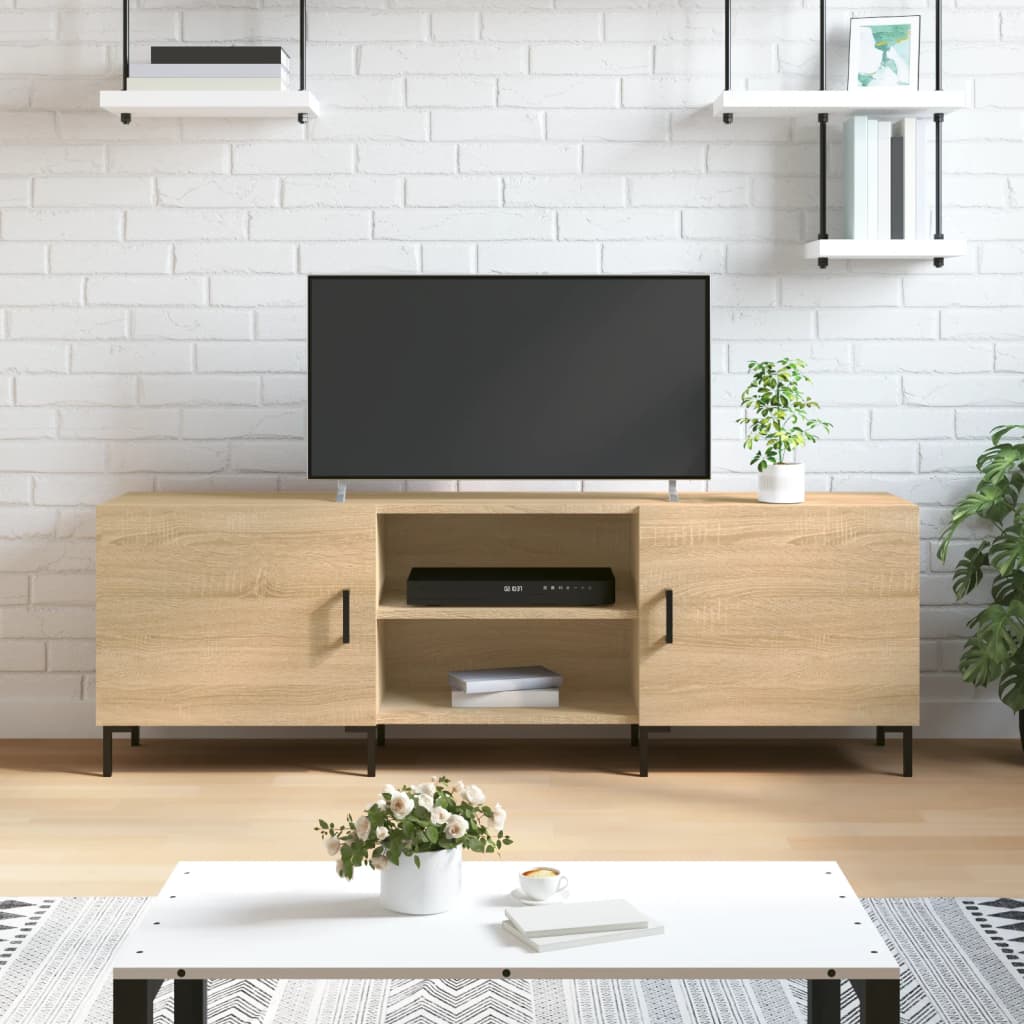 TV skapītis, ozols sonoma, 150x30x50cm, koks