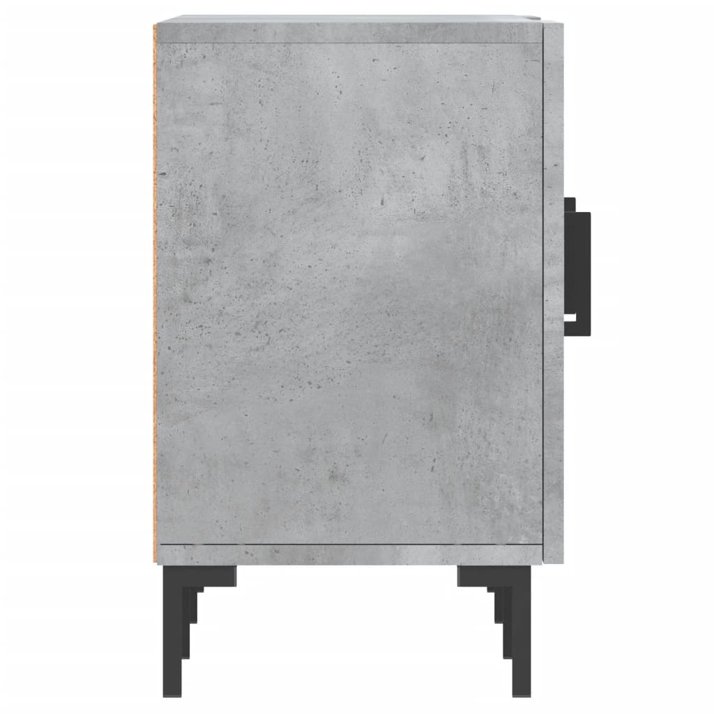 TV skapītis, betona pelēks, 150x30x50cm, koks