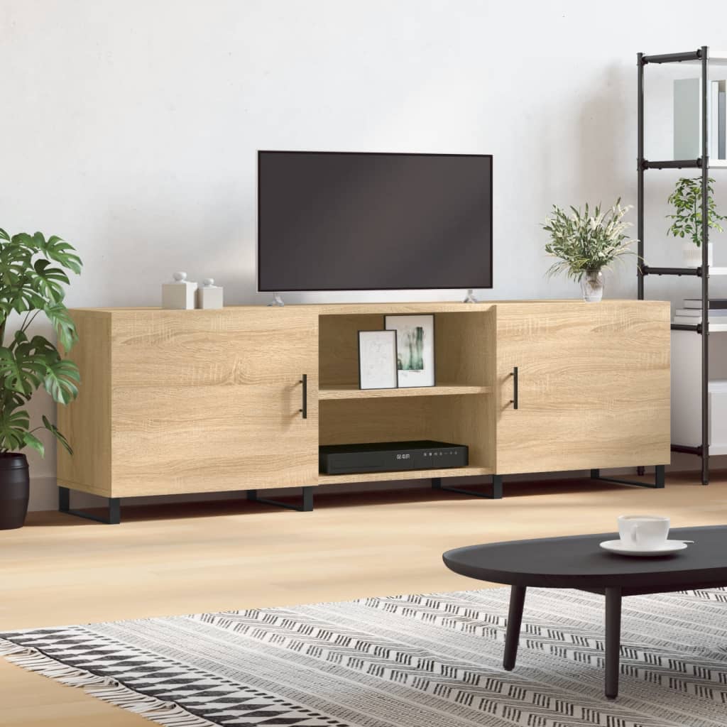 TV cabinet, Sonoma oak, 150x30x50cm, wood