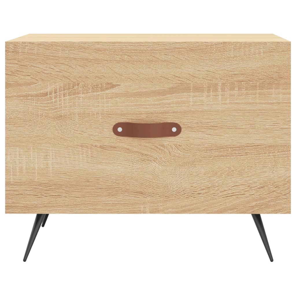 Coffee table, Sonoma oak, 50x50x40cm, engineered wood