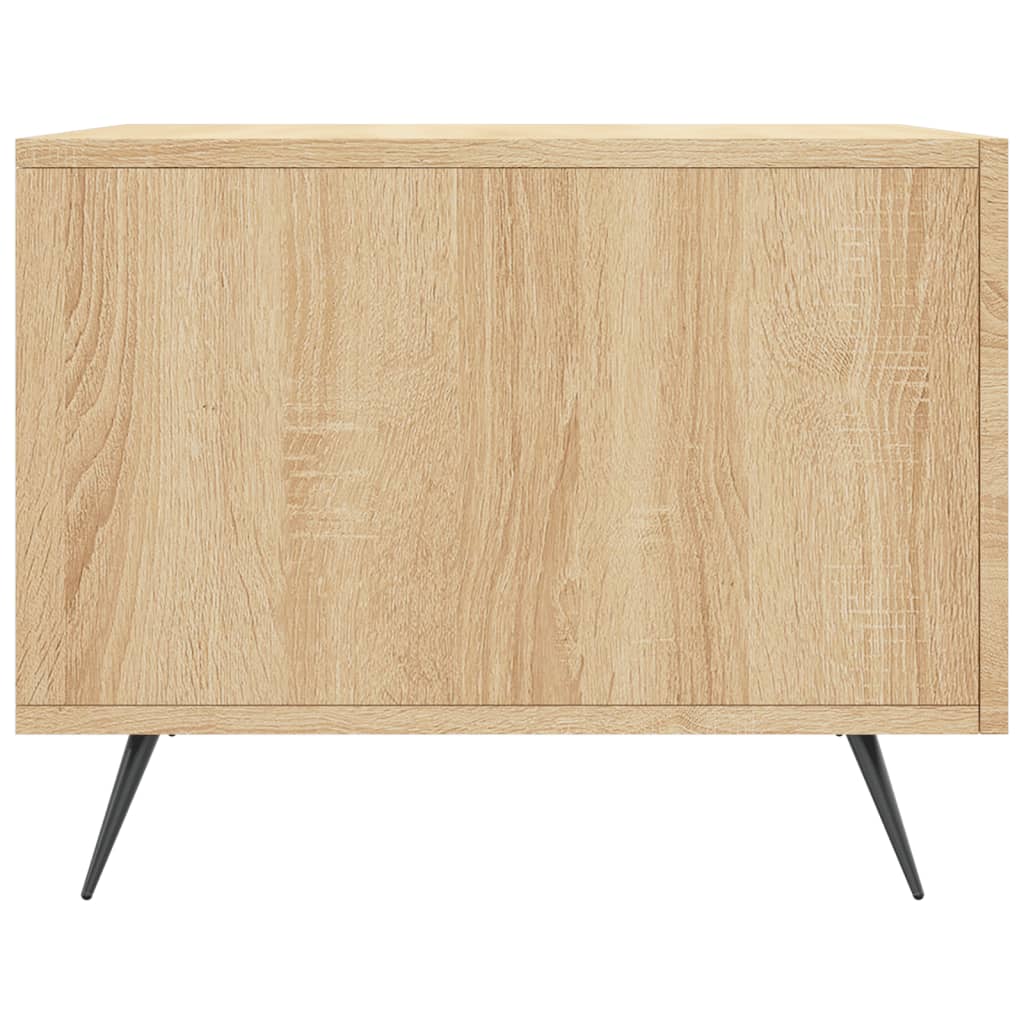Coffee table, Sonoma oak, 50x50x40cm, engineered wood