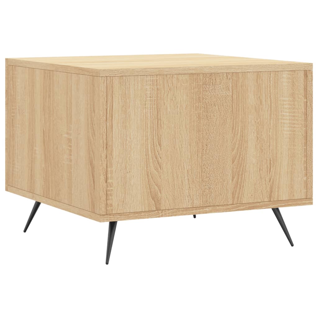 Coffee table, Sonoma oak, 50x50x40cm, engineered wood
