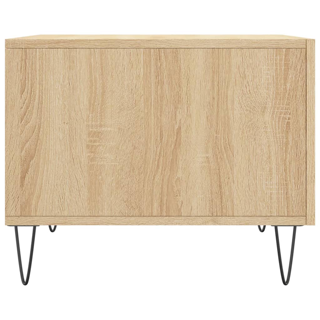 Coffee table, Sonoma oak, 50x50x40cm, engineered wood