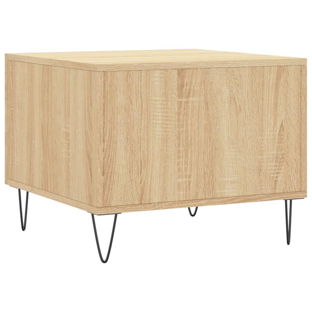 Coffee table, Sonoma oak, 50x50x40cm, engineered wood