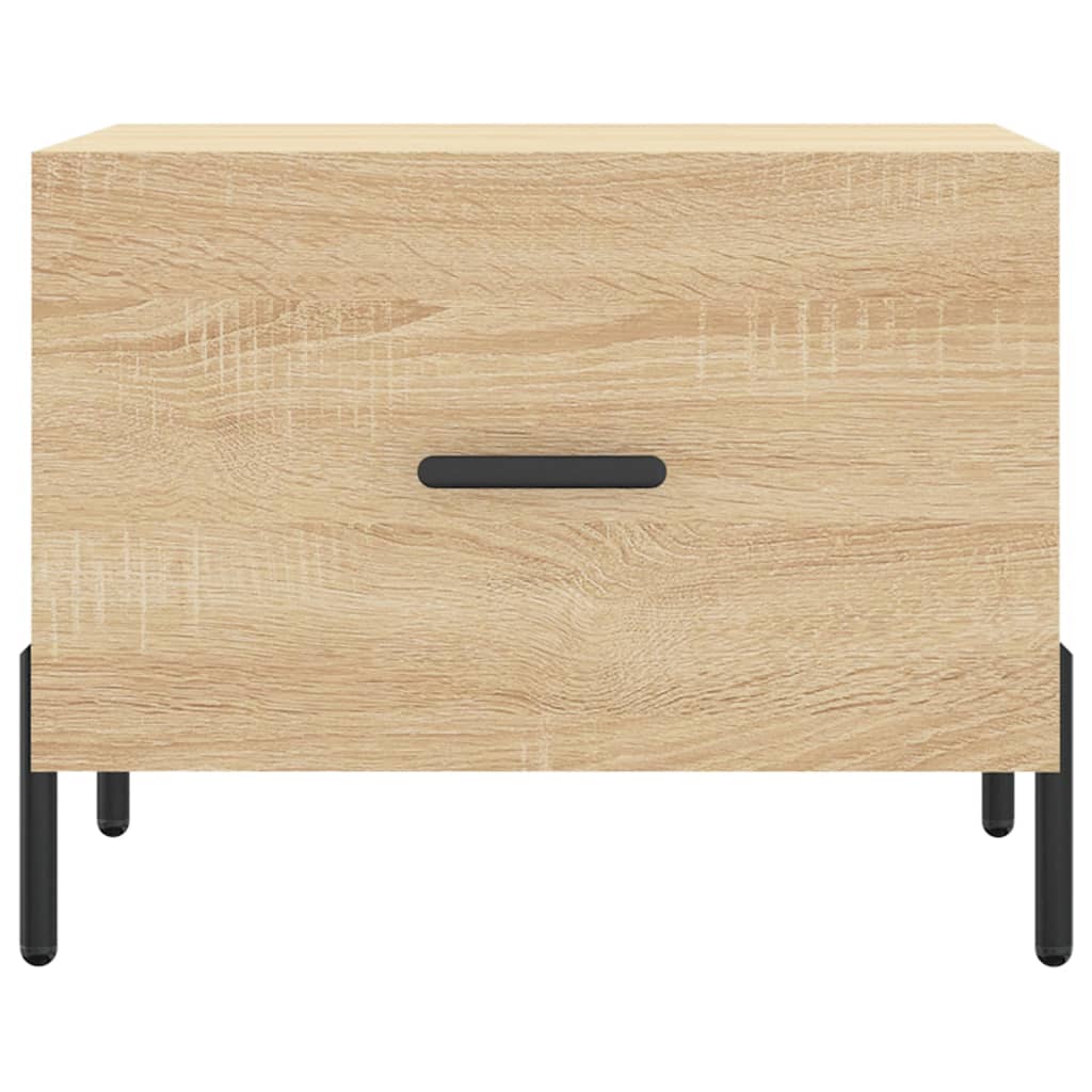 Coffee table, Sonoma oak, 50x50x40cm, engineered wood