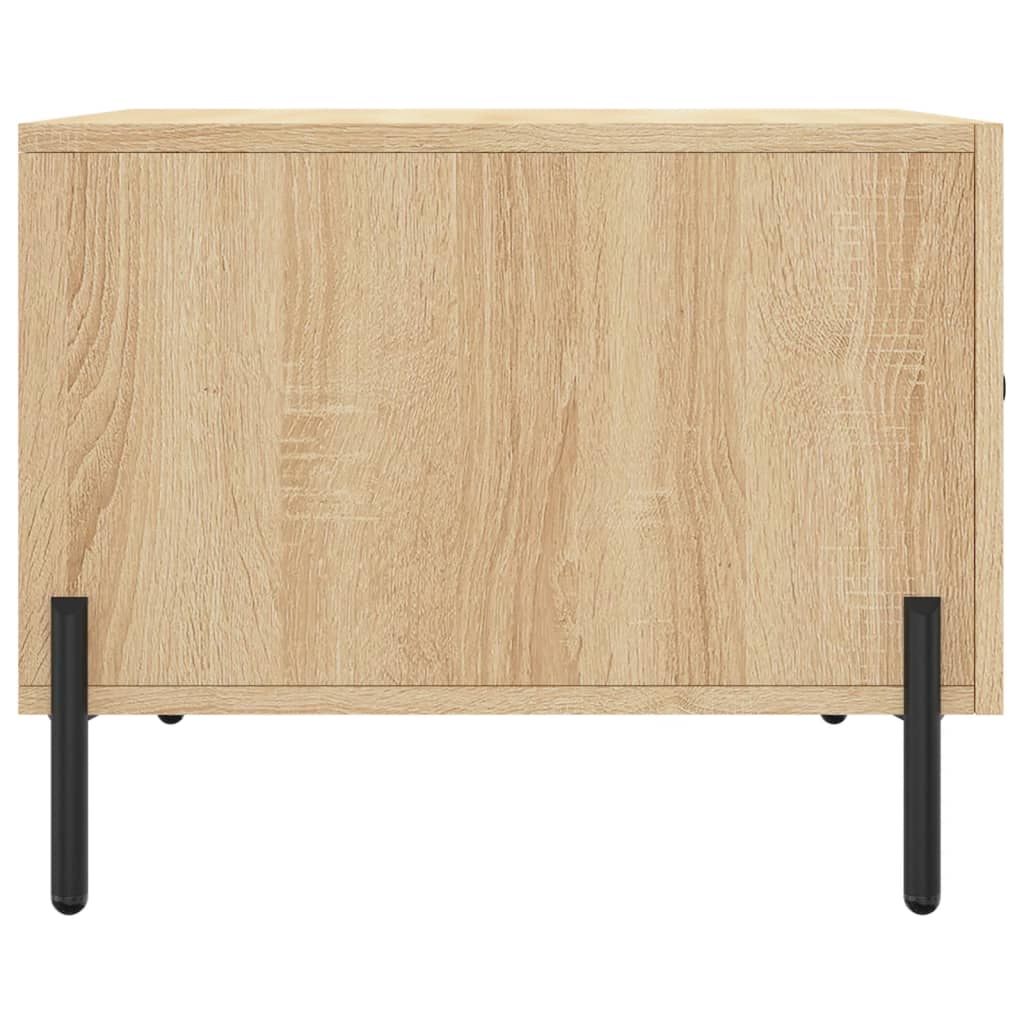 Coffee table, Sonoma oak, 50x50x40cm, engineered wood