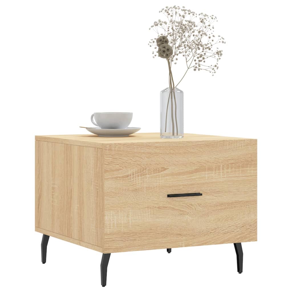 Coffee table, Sonoma oak, 50x50x40cm, engineered wood