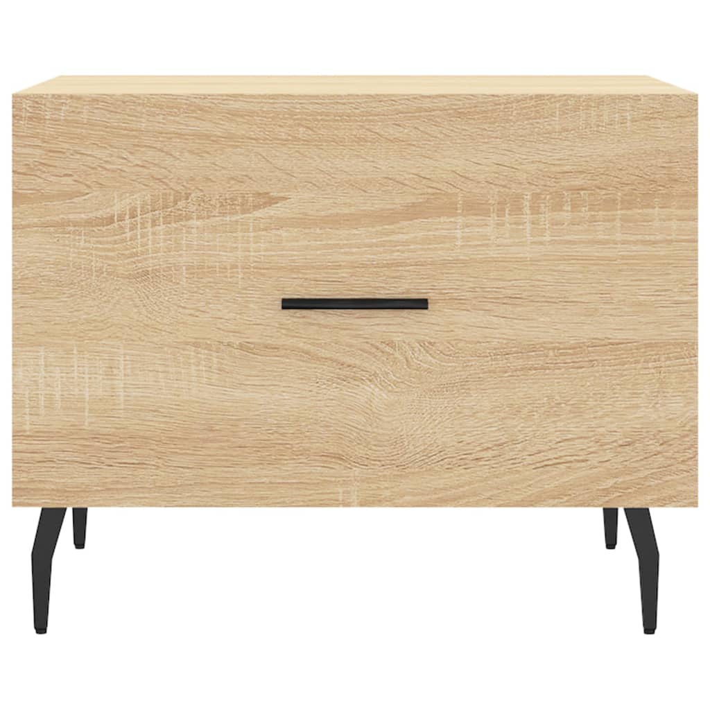 Coffee table, Sonoma oak, 50x50x40cm, engineered wood