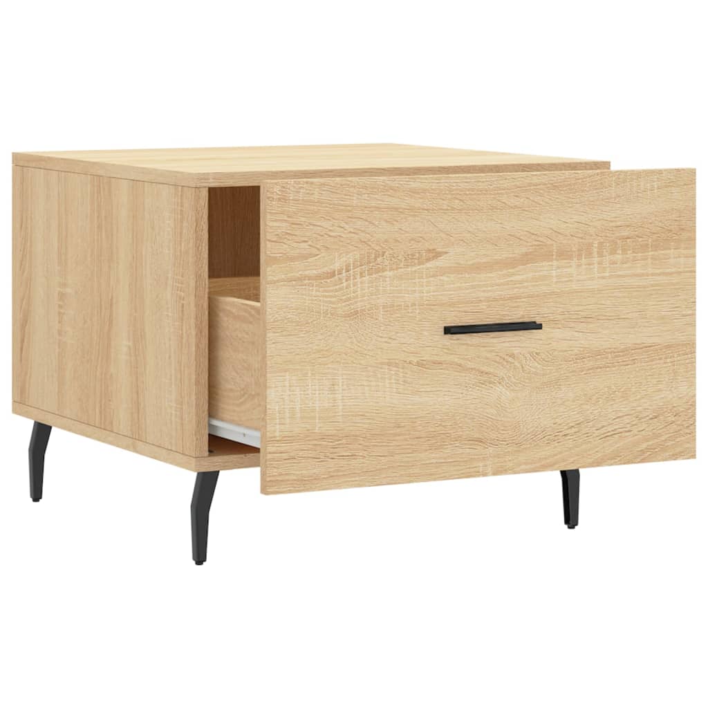 Coffee table, Sonoma oak, 50x50x40cm, engineered wood