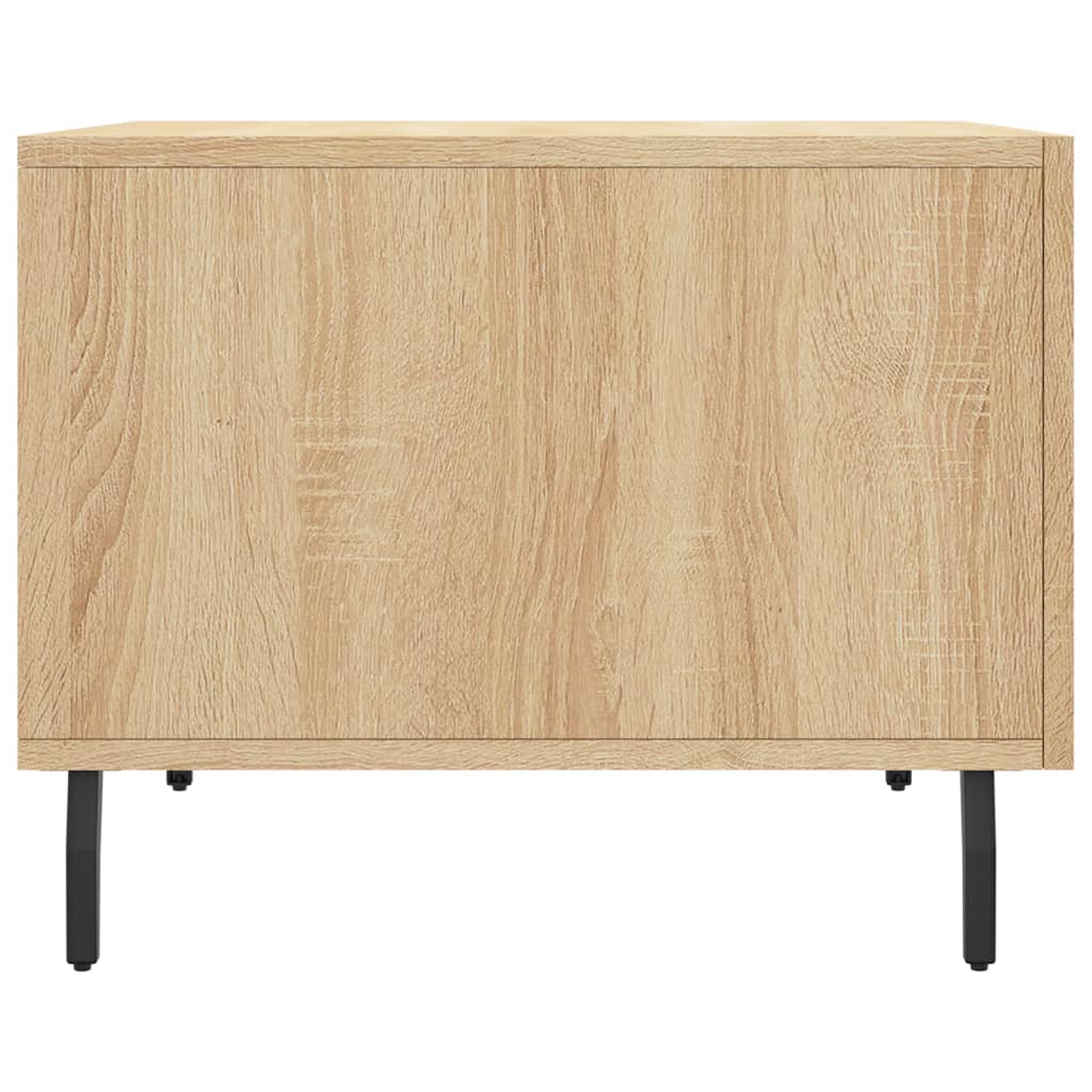 Coffee table, Sonoma oak, 50x50x40cm, engineered wood