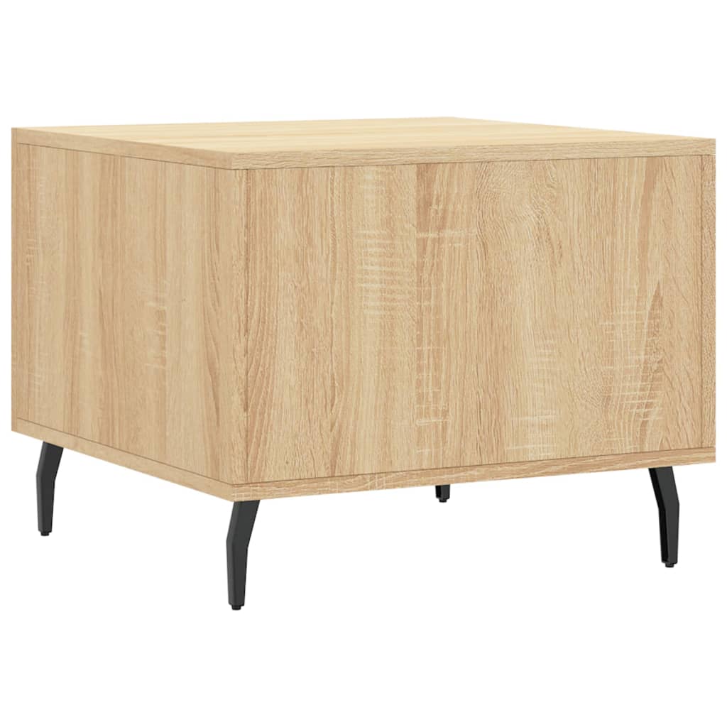 Coffee table, Sonoma oak, 50x50x40cm, engineered wood